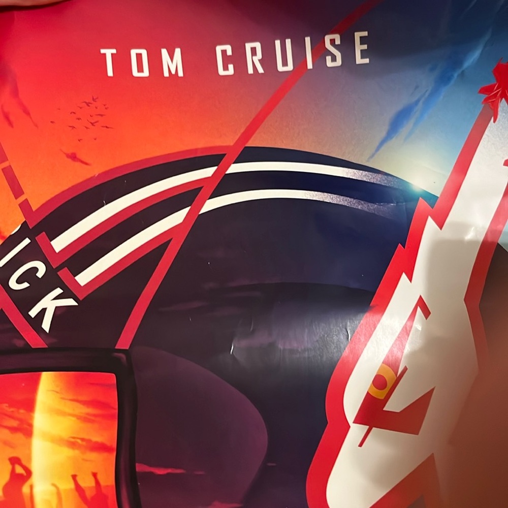 Top Gun maverick limited edition 2022 movie poster